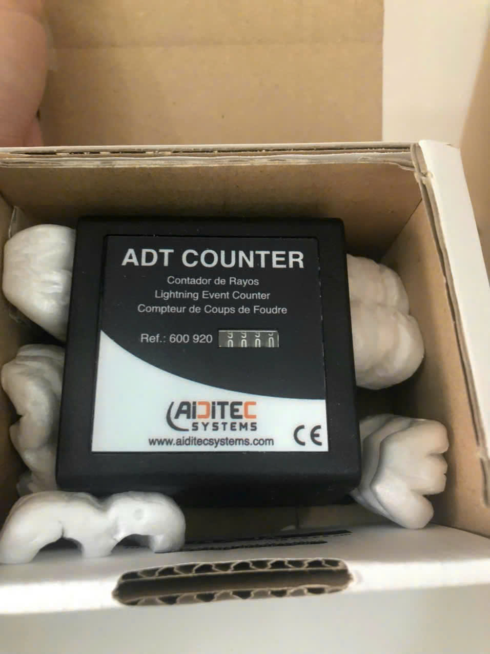Thiết bị đếm sét Aiditec AS600920 ( Tây Ban Nha)