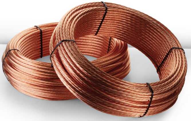 Cáp đồng trần các loại từ C11 - C240